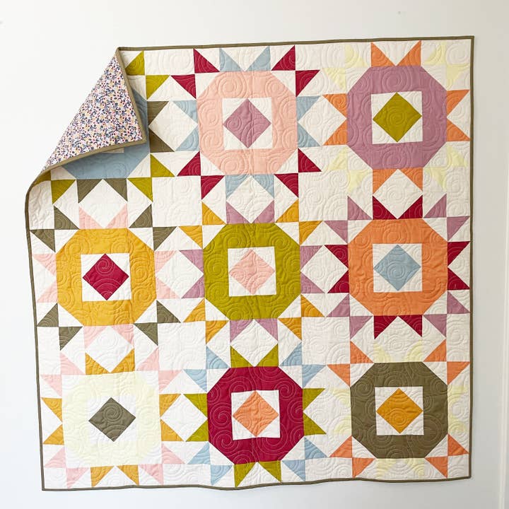 Nollie Bean - Wholesale Craft Sewing Kit - Avalon Quilt Pattern (Printed)4