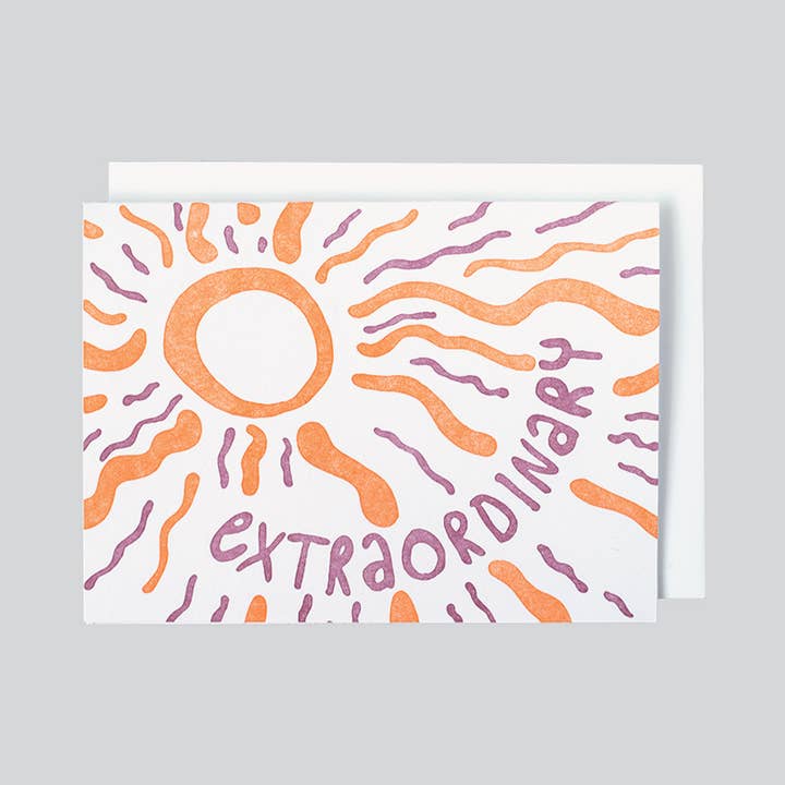 Ekstraordinært kort for engroshandel hos folio press & paperie