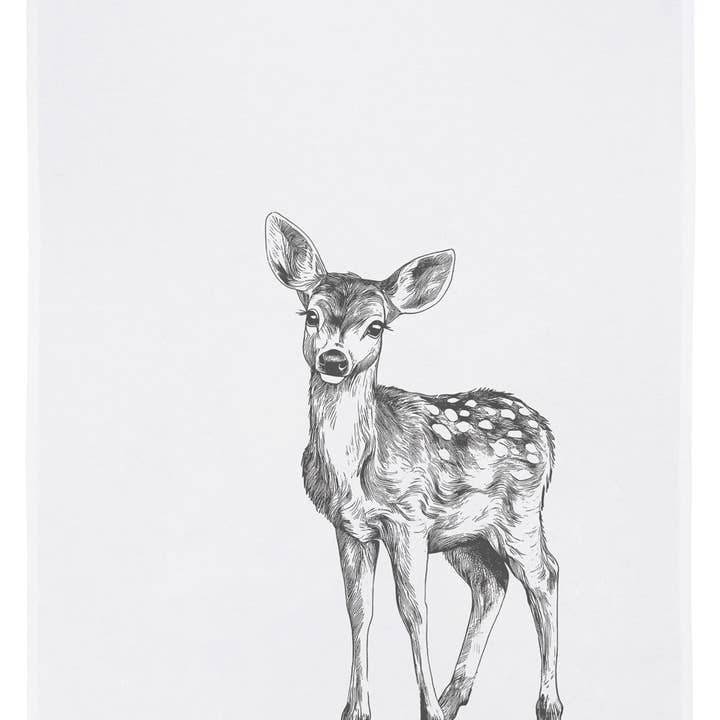 Tea towel, fawn for wholesale by 17;30