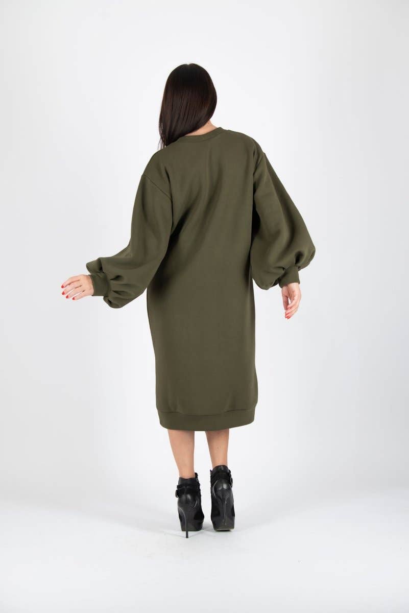 EUG fashion - Wholesale Dress - Women's - Sweatshirt Dress KARINA2