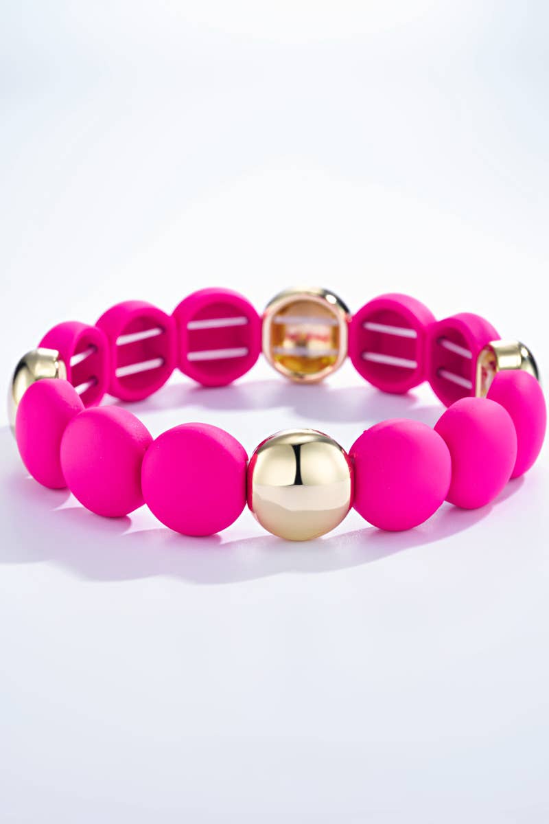 BYREN | ÉLINE L'ATELIER - Wholesale Beaded Bracelet - colorful bracelet with elastic 324CP036