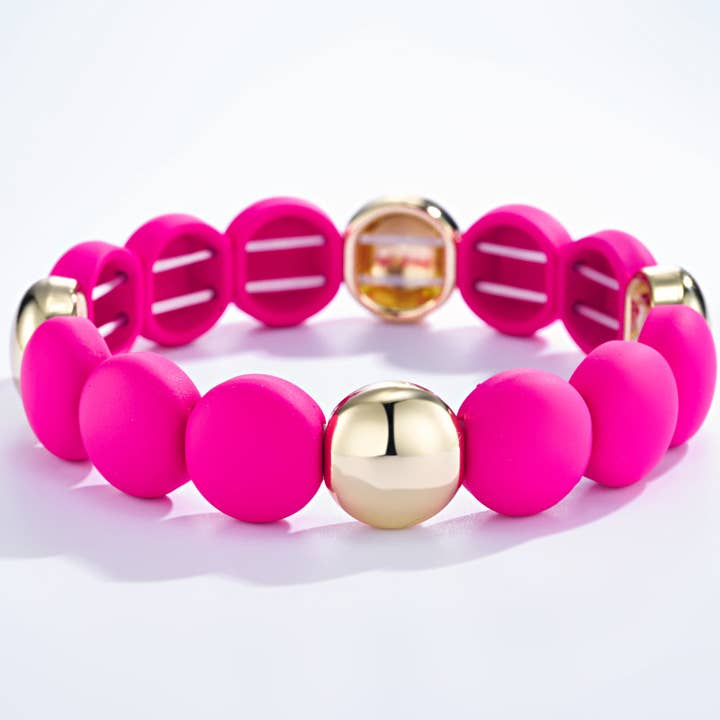 BYREN | ÉLINE L'ATELIER - Wholesale Beaded Bracelet - colorful bracelet with elastic 324CP036
