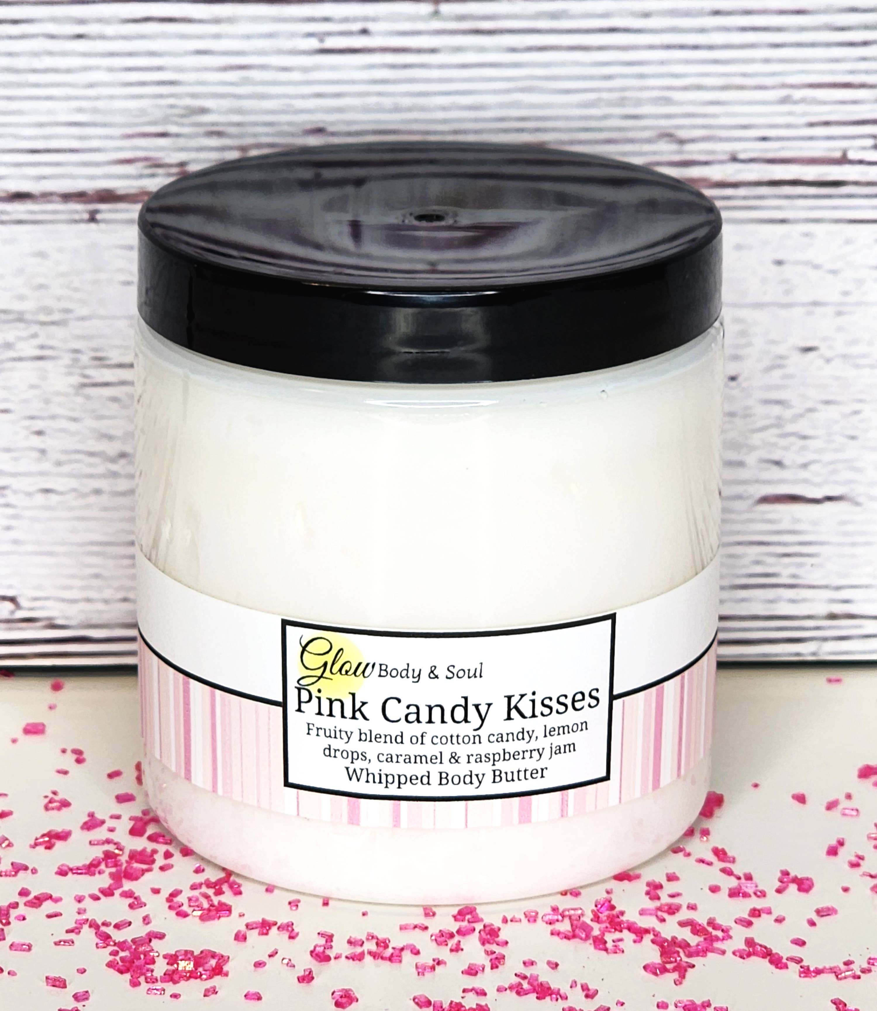 Glow Body and Soul - Wholesale Body Balm/Butter - Pink Candy Kisses Body Butter Paraben Free Body Butter2