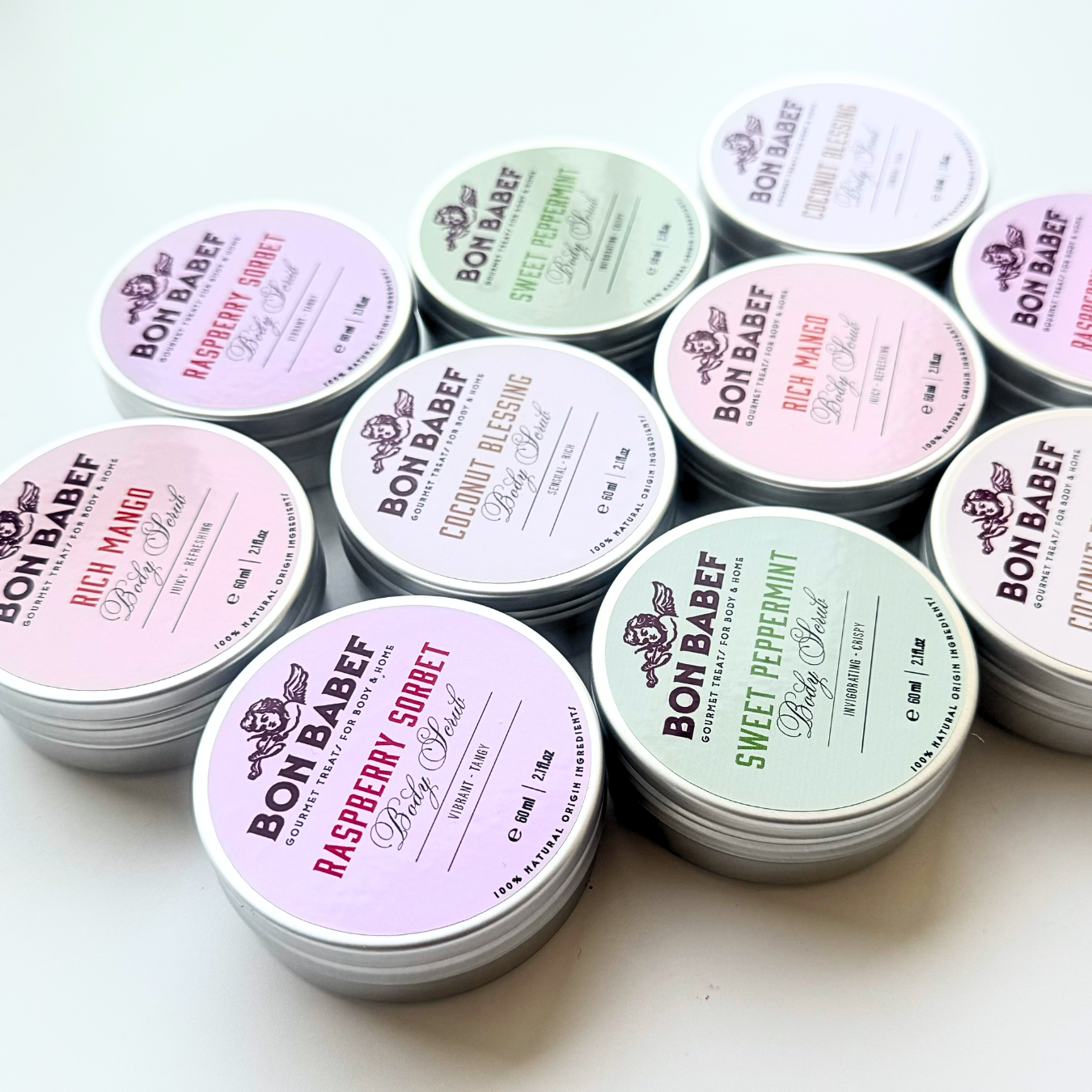 Bon Babef – wholesale Body scrub/exfoliant – SALT BODY EXFOLIATOR COCONUT BLESSING 75g|60ml2