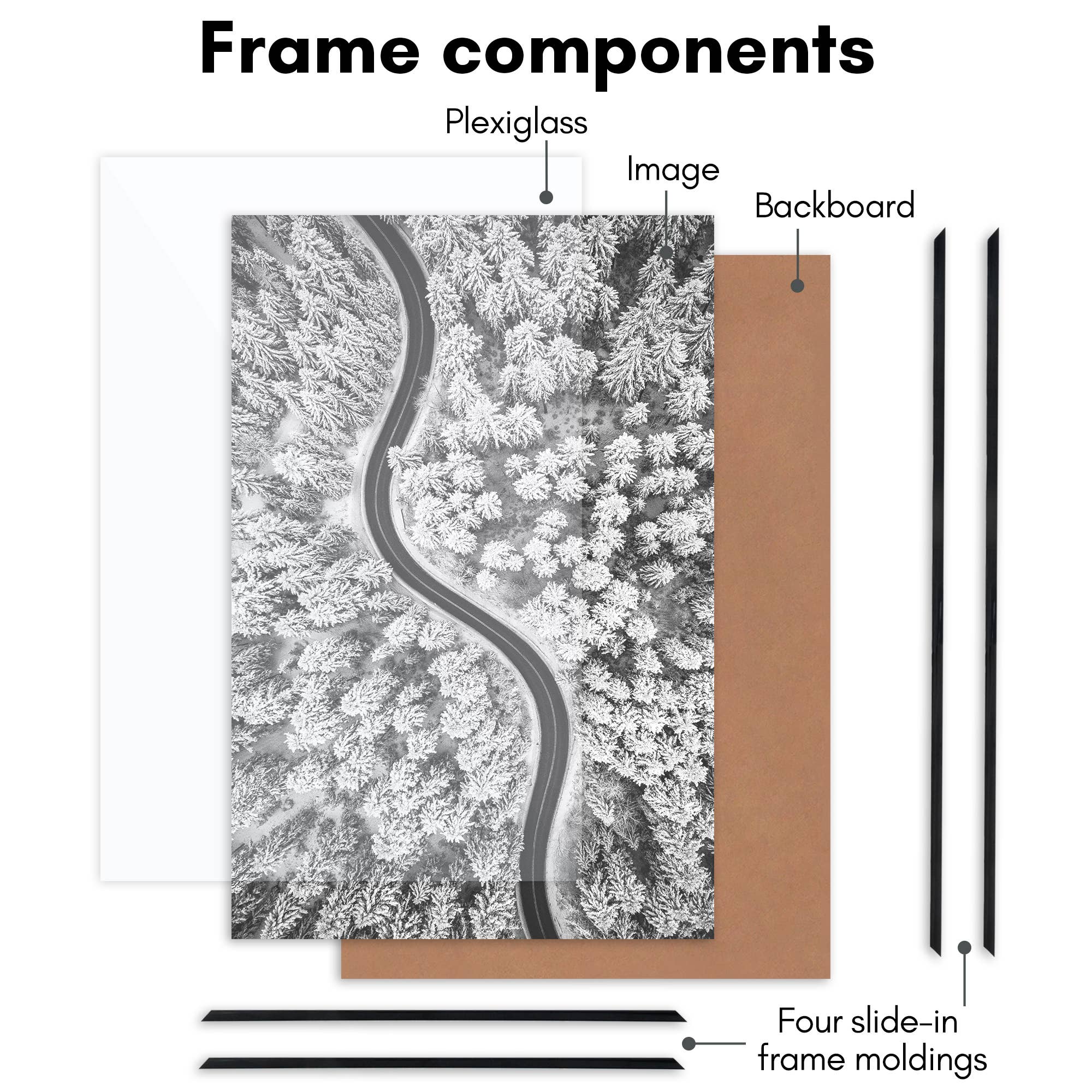 Americanflat - Wholesale Picture Frame - 3 Pack Lightweight Poster Frames47