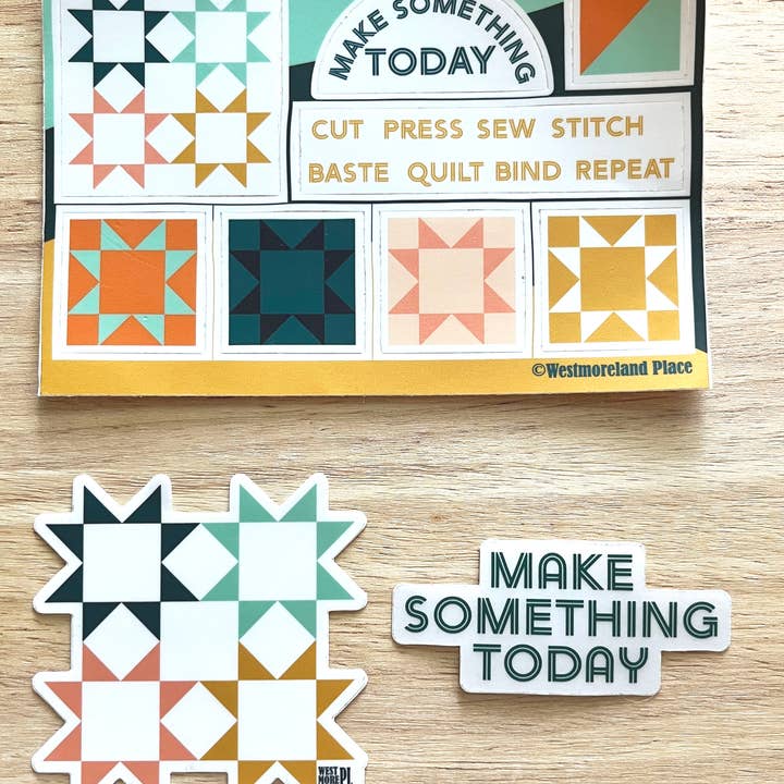 Westmoreland Place - Wholesale Sticker - Quilt Star Sticker2