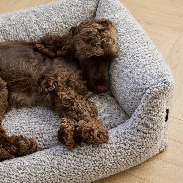 Nordog – Engroshandel Seng - Hund – BILLY Bouclé Hundeseng Taupe8