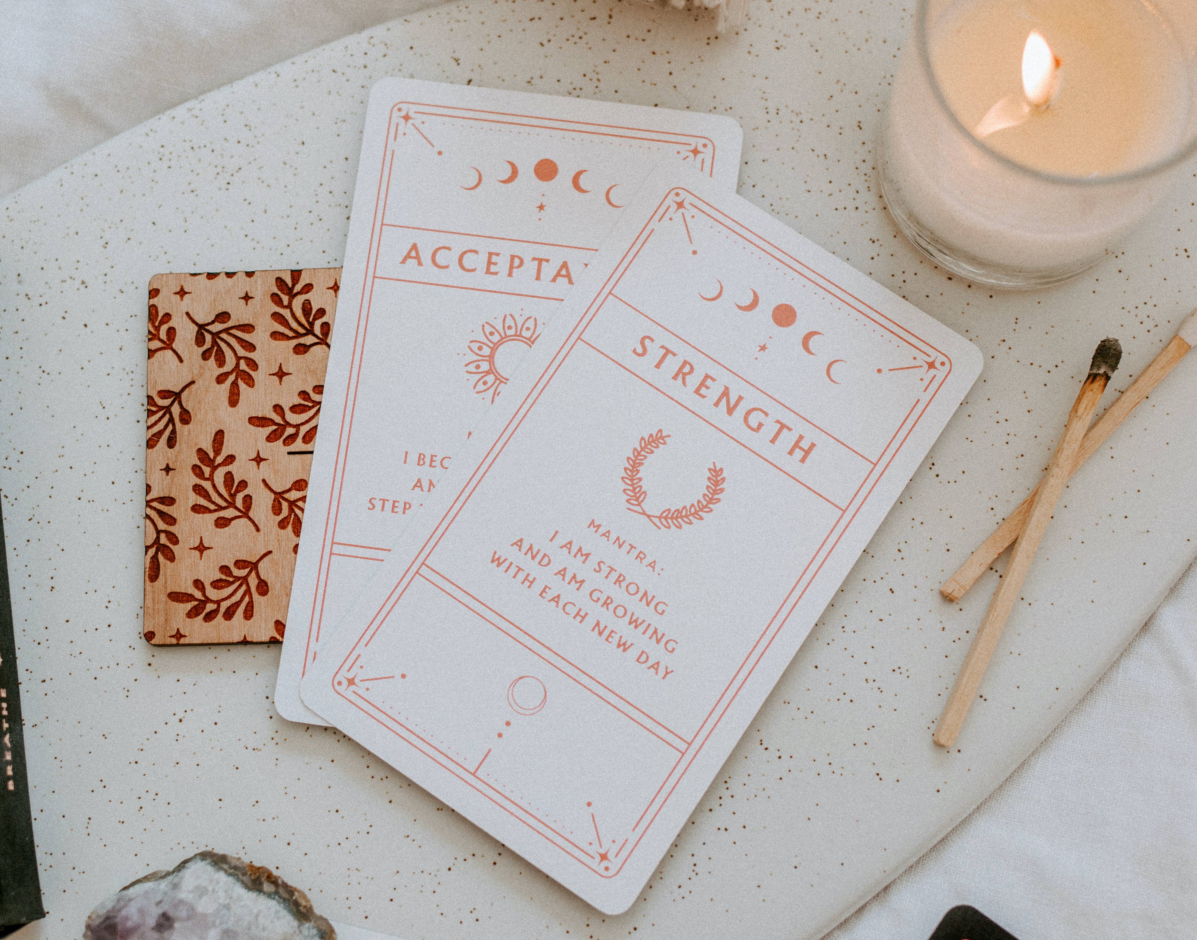 Keep Sacred Co - Vente Carte de tarot/oracles - Jeu d'Oracle de Cartes d'Affirmation3