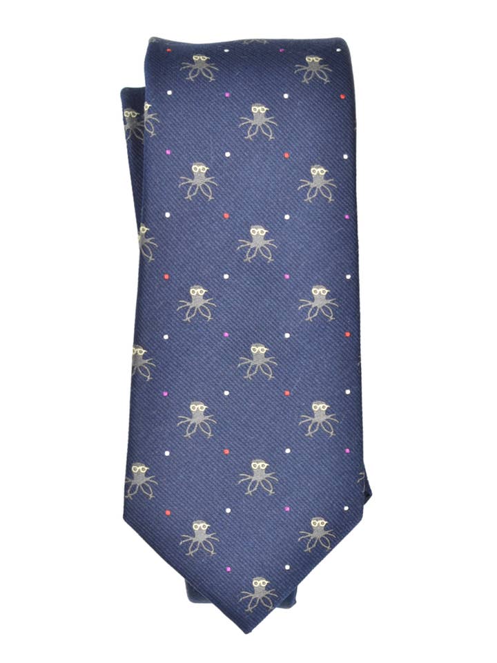 Octopus Tie for wholesale by Curated Basics