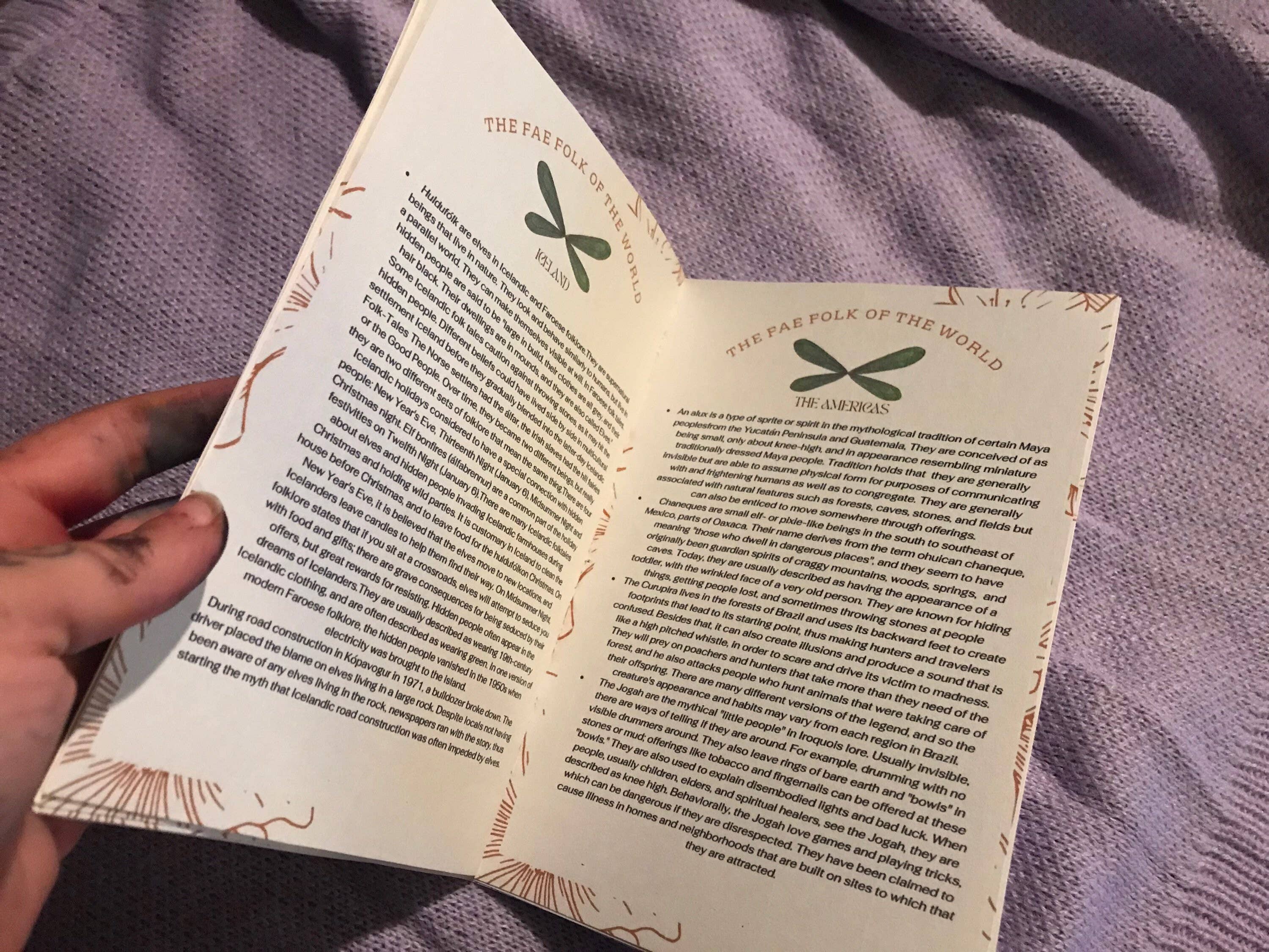 lotusleafaltars - Wholesale Folklore & Mythology - The Folklore of Faerie Magic: A zine guidebook2