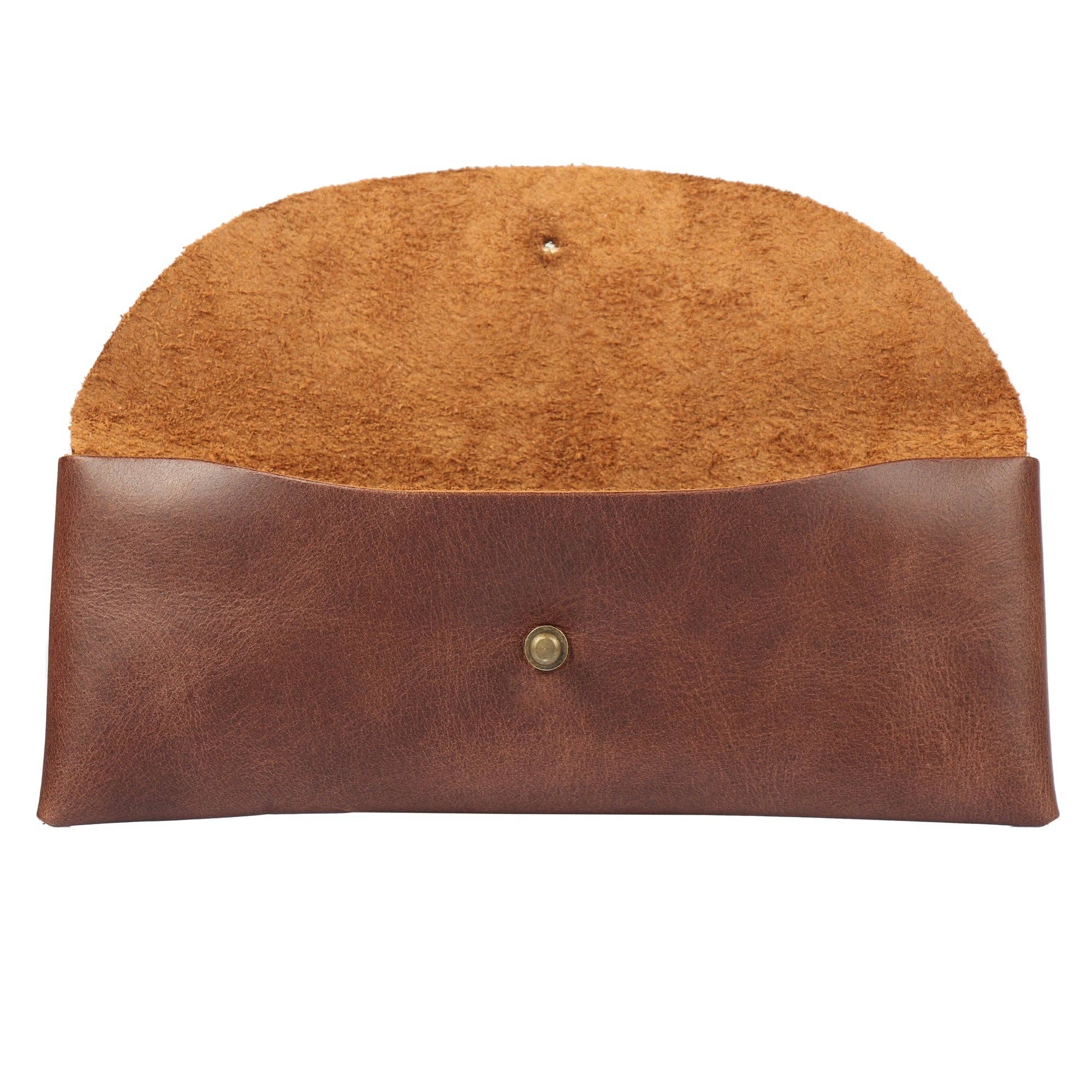 Londo – wholesale Pen & pencil holder – Londo Top Grain Leather Pen Case with Metal Snap Fastener, Pencil Pouch Stationery Bag11