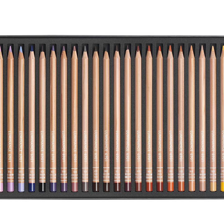 Caran d'Ache - Wholesale Colored Pencil - Set of 100 Colored Pencils LUMINANCE™ + blenders4