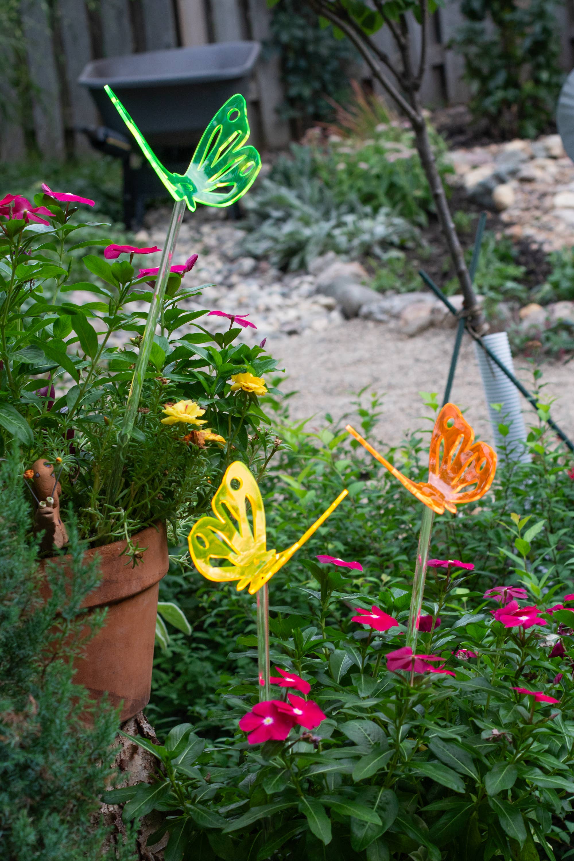 The Colored Petal – wholesale Gräspiggar – Solfångare Fjärilspinne - Fjärilsträdgård7