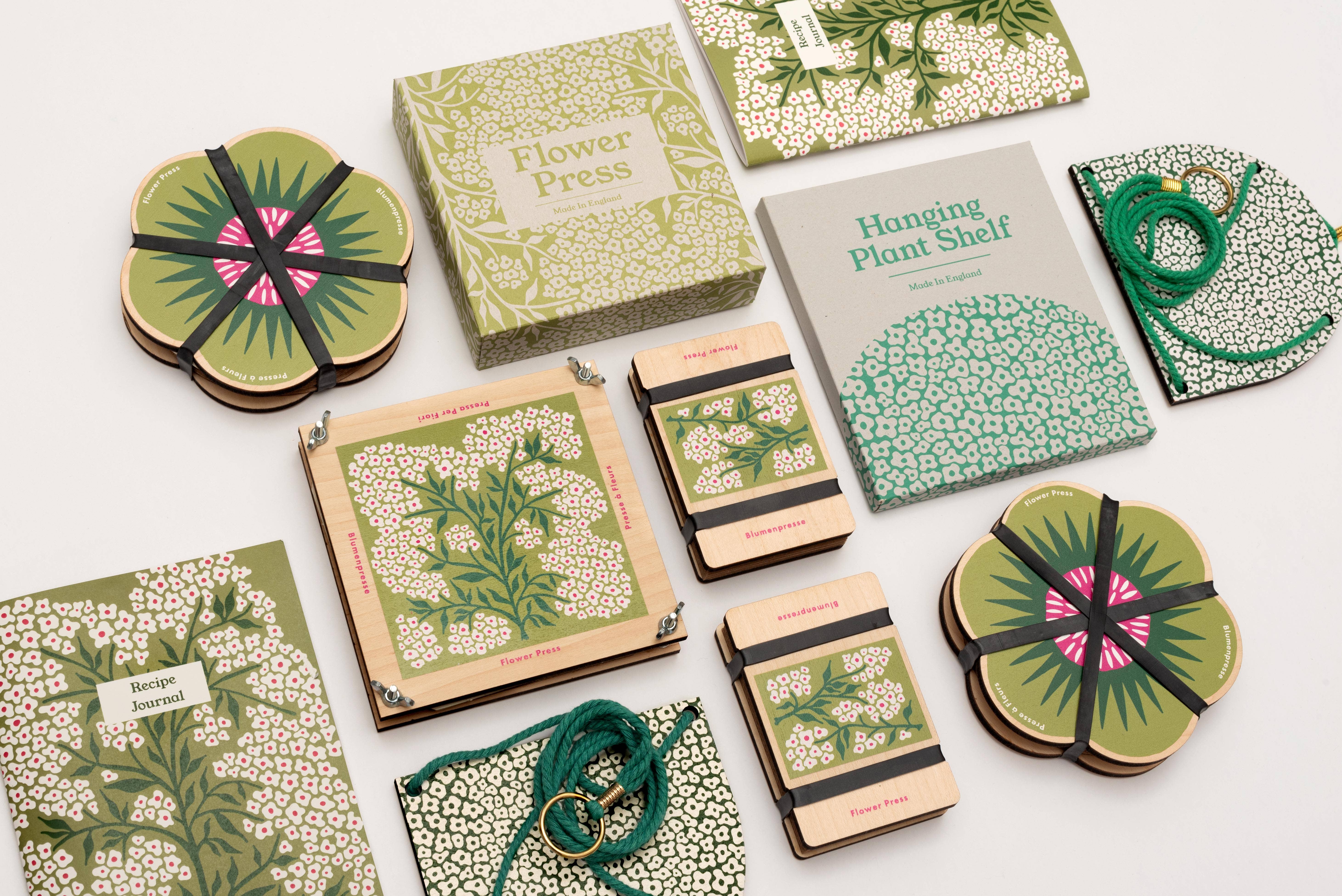 Studio Wald - UK Made - Wholesale DIY Craft Kit - Flower Press - Forget Me Not2