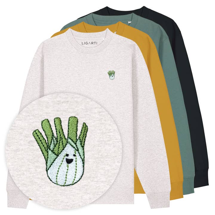 Camisola bordada – Funcho por atacado de LIGARTI