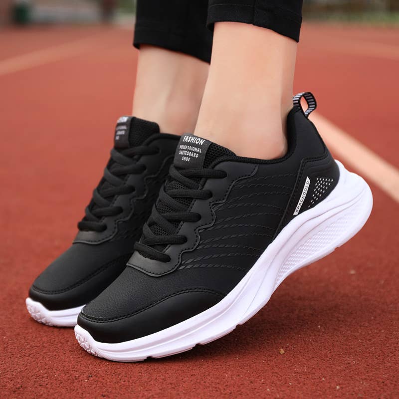 Calseosvic - Wholesale Athletic Sneakers - Women's - Women Slip On Lightweight Sole Casual Running Sneakers3