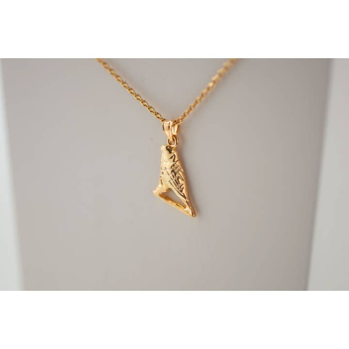 TALISMAN JEWELLERY – wholesale Hänge-/berlockhalsband – Hängsmycke Helig Fågel Egypten 18k Guldpläterad