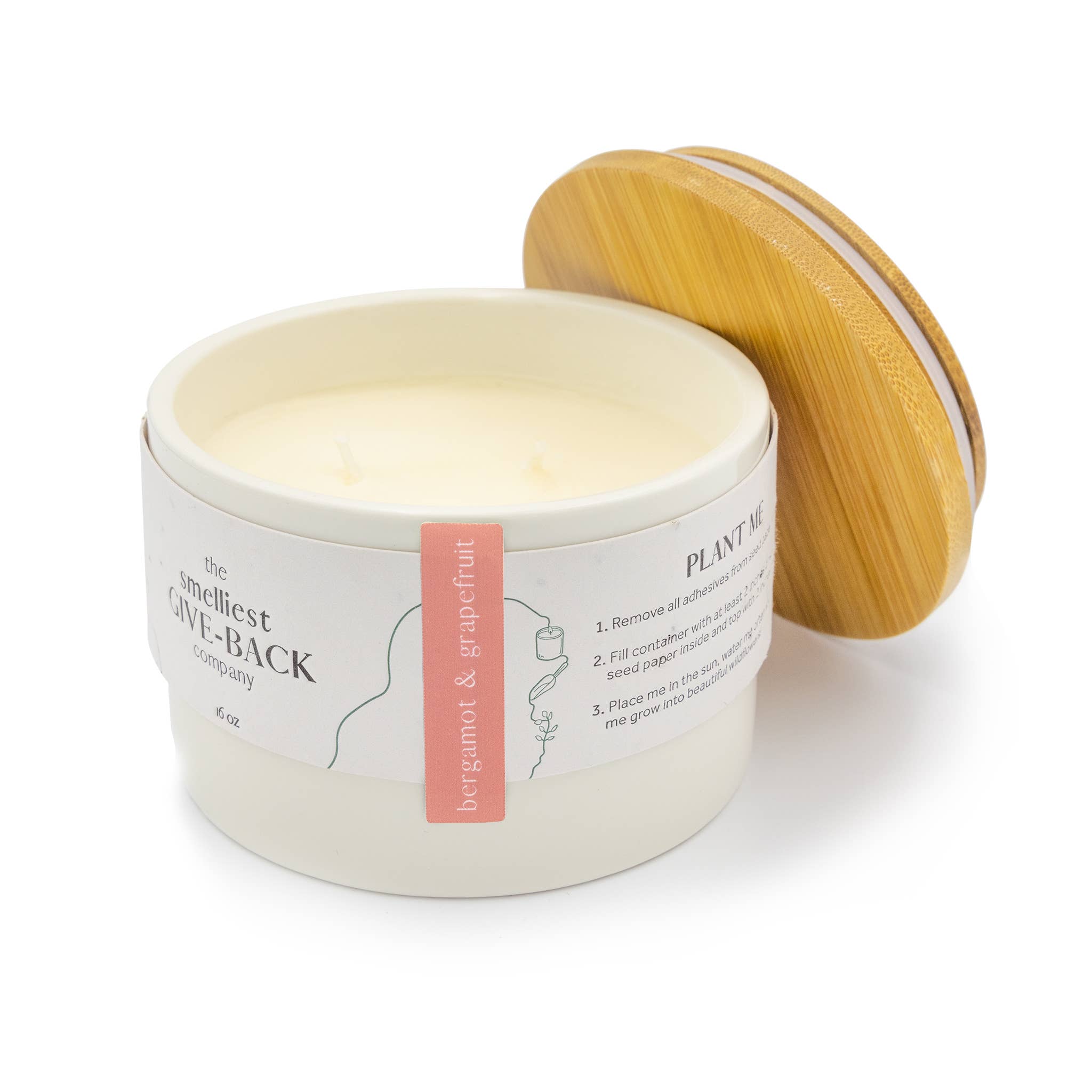 Feya Co. - Wholesale Jar/Filled Candle - 16oz Botanical Candle1