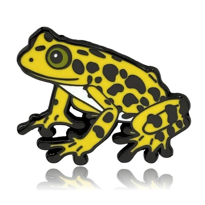 Poison Dart Frog Enamel Pin for wholesale by Clayton Jewelry Labs