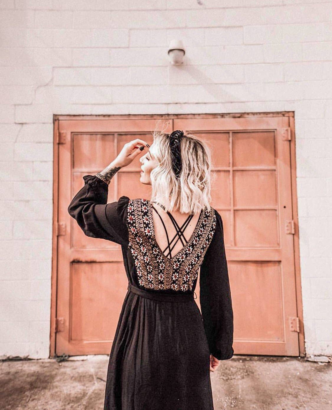 Iris Atelier - Wholesale Haarband - Dames - Gevlochten fluwelen hoofdband - kleinere versie2