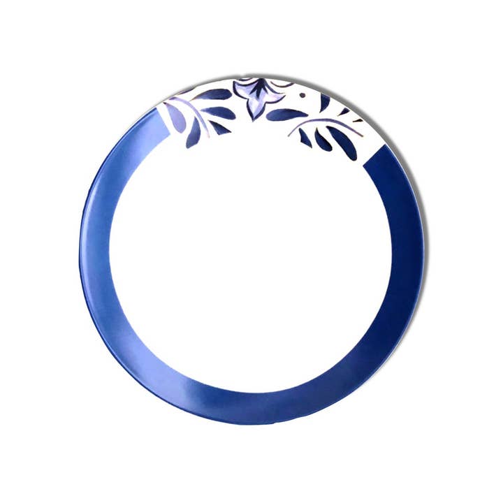 Serafino Zani - Wholesale Dinner Plate - Ceramics SANTORINI - Table Setting set of 3 plates2