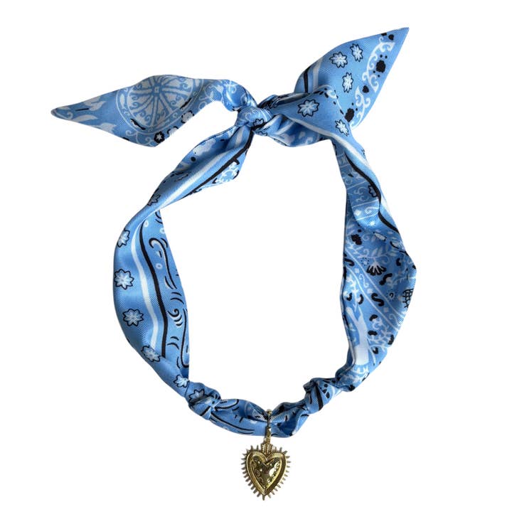 Nora James jewelry - Vente Colliers à pendentif - Collier foulard Cheyenne1
