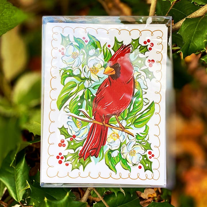 Flourish Creative - Wholesale Stationery/Notecard Set - Cardinal Notecards3
