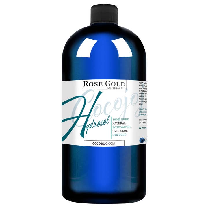 Coco jojo - Wholesale Facial Toner - Rose Water 24K Gold (Toner) 100% Pure4