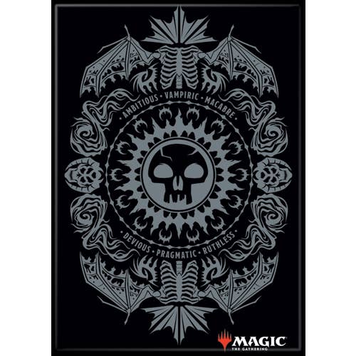 Magic the Gathering Black Swamp Mana Magnet 2.5" x 3.5" for wholesale by Ata-Boy