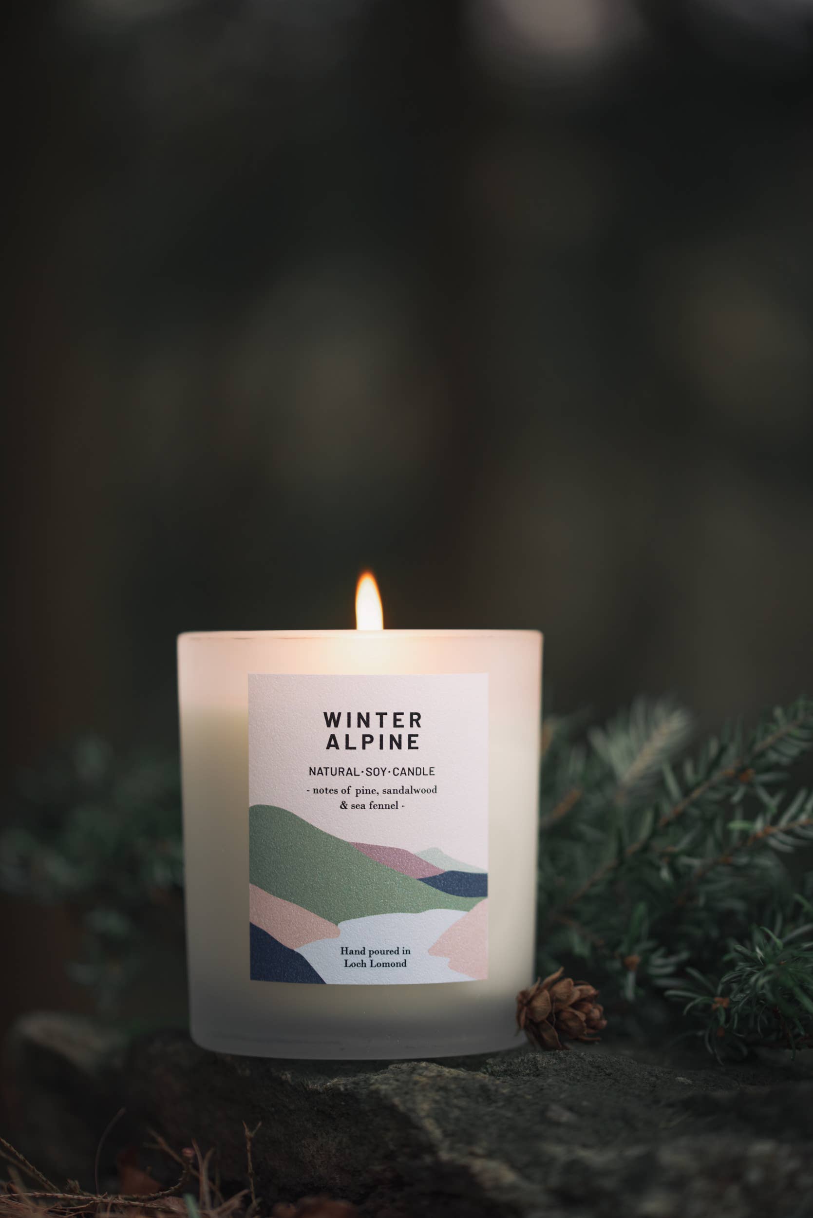 Ocoee House - Vendita all'ingrosso Candela in vasetto - Candela profumata invernale Alpine biologica e vegana | Ocoee House11