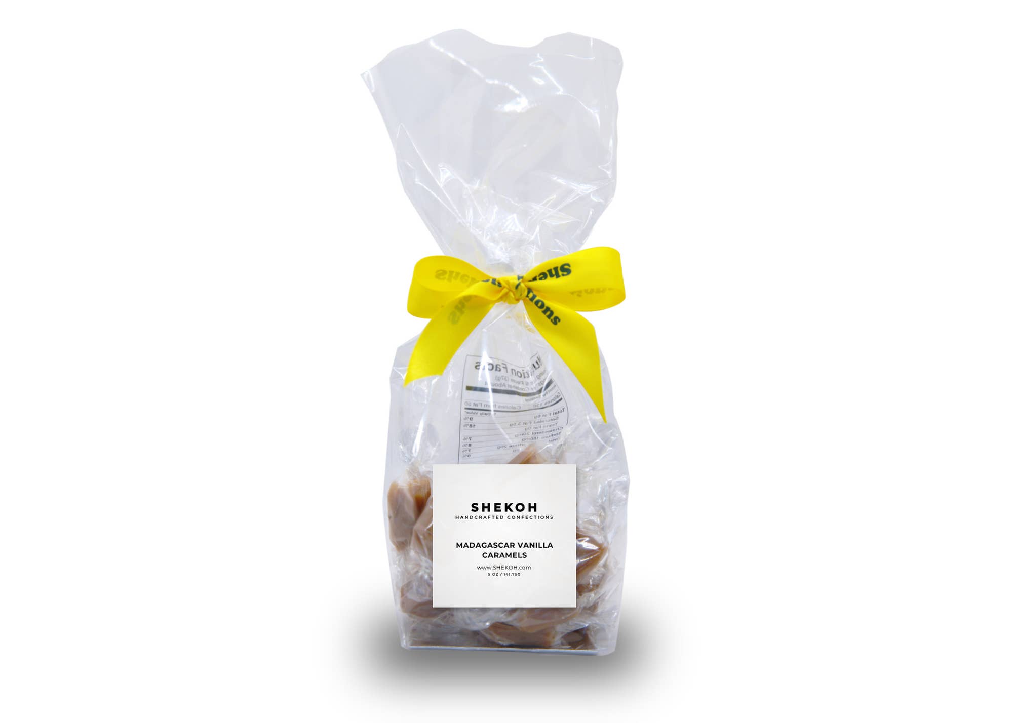 Shekoh Confections - Wholesale Caramel - Madagascar Vanilla Sea Salt Caramel Bites