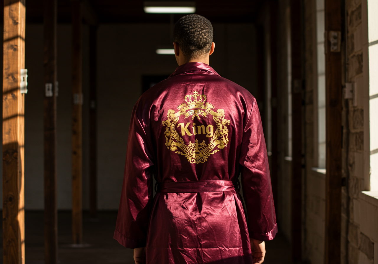 The Blissful – wholesale Robe – Men's – Groomsmen Satin Robes Personalized Mens Robes3