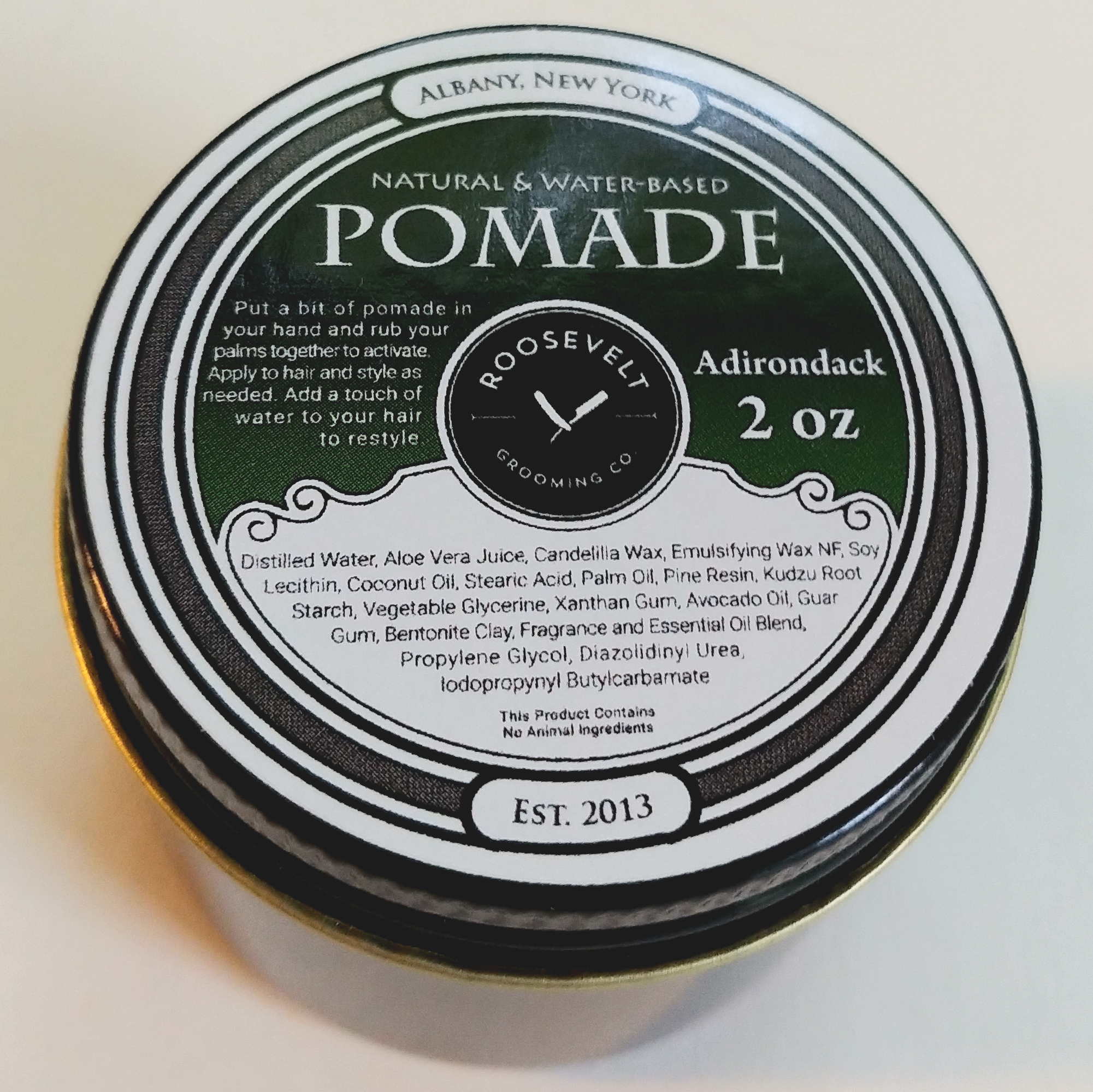 Roosevelt Grooming Company - Wholesale Hair Pomade - Men's - Pomade - Unorthodox Water-Based, Medium Hold2