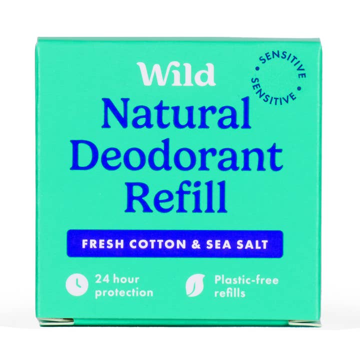 Déodorant Coton Frais Sauvage & Sel Marin pour la vente par Wild