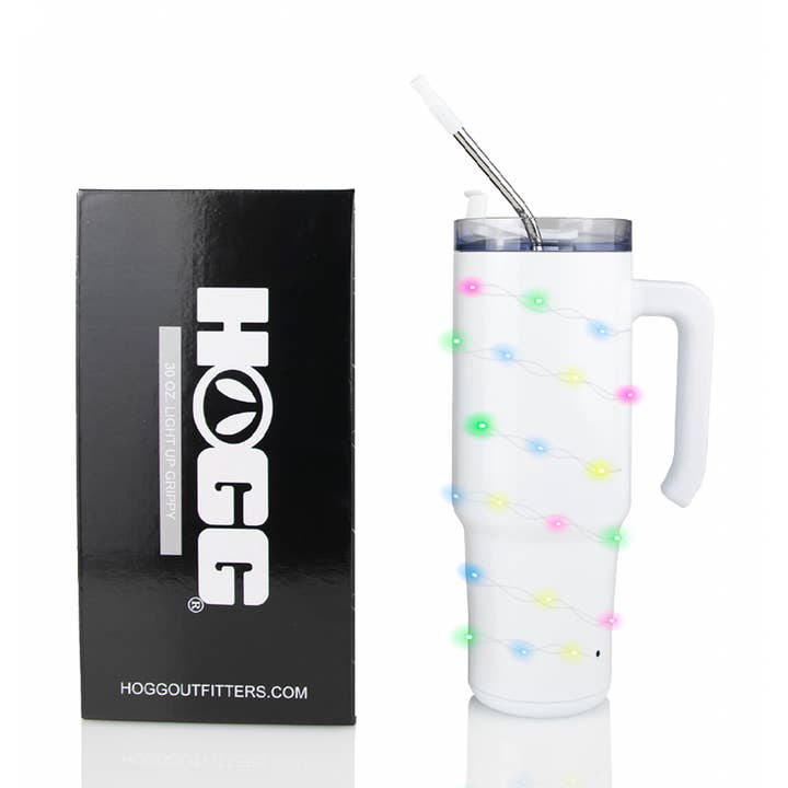 Gobelet lumineux antidérapant 30 oz (887 ml) sublimable pour la vente par Hogg Outfitters