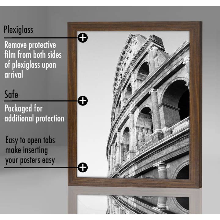 Americanflat - Wholesale Picture Frame - Americanflat Poster Frame with Wide Molding178