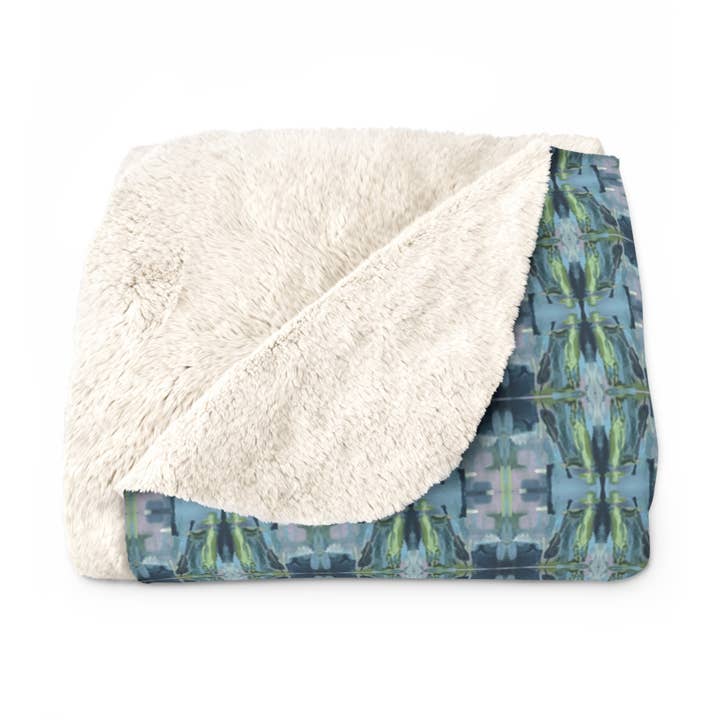 Sherpa Throw / Blanket: Bass Player (SF-SWIL/P2) for wholesale by PALMER K Designs