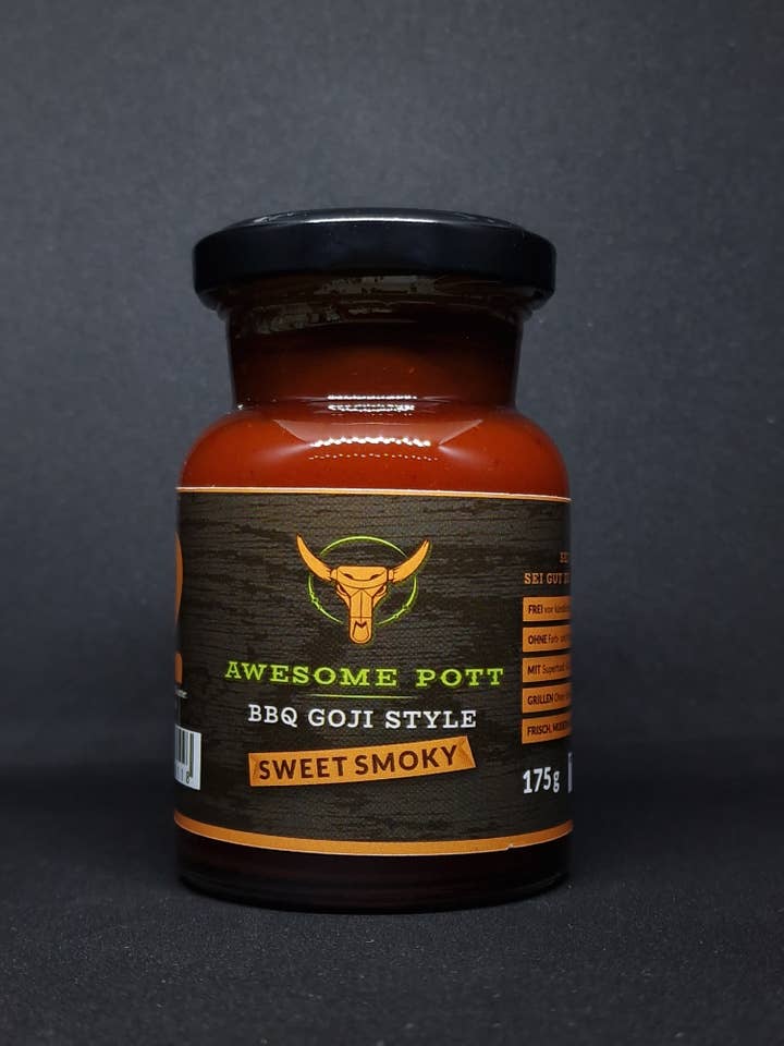 BBQ Goji Style//SweetSmoky 175 g per la vendita all'ingrosso da parte di Awesome Pott