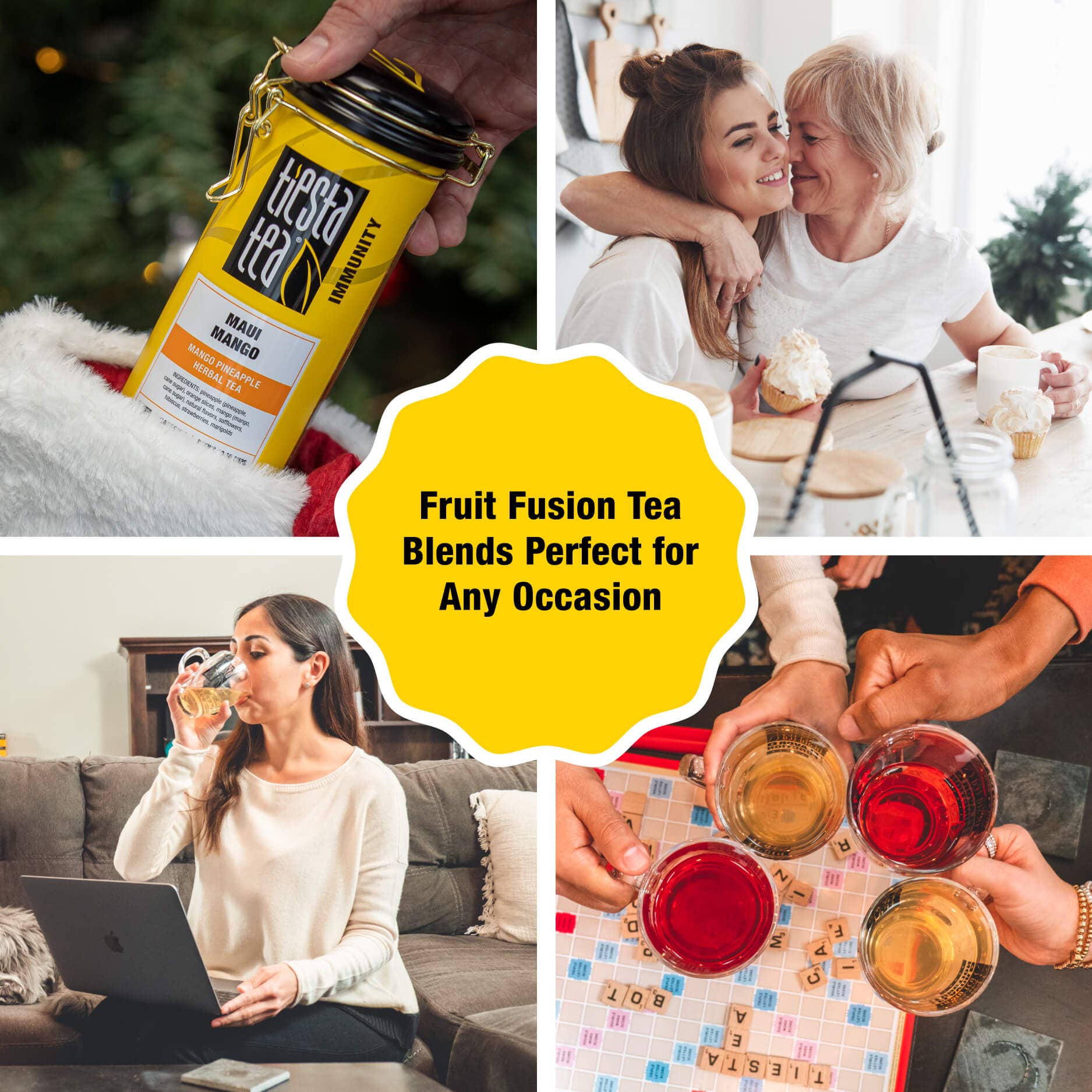 Tiesta Tea Company (loose leaf teas & accessories) - Wholesale Loose Tea - Maui Mango - Mango Pineapple Herbal Tea6