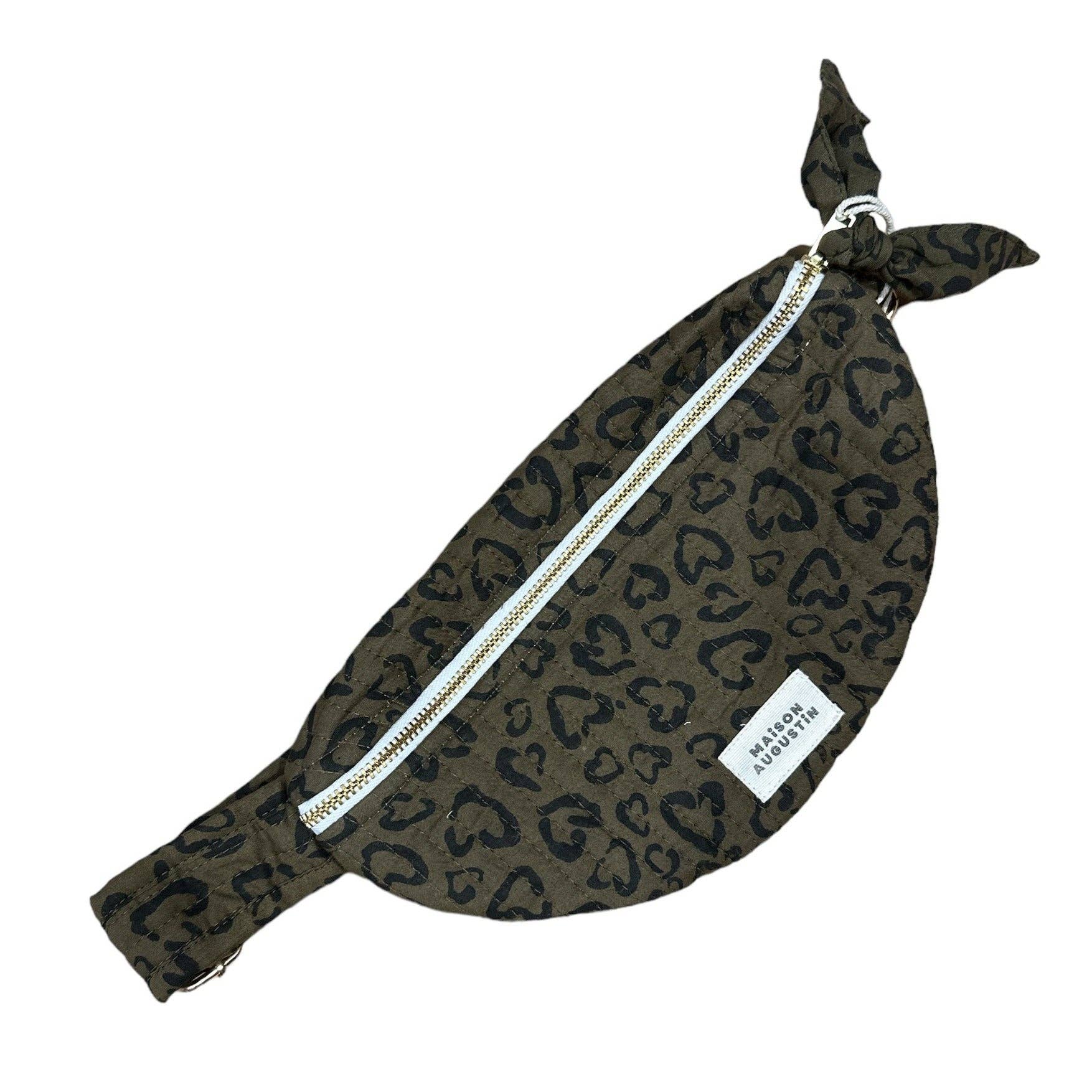 Maison Augustin – wholesale Belt bag – Kids – Leo Khaki Kids Waist Bag1