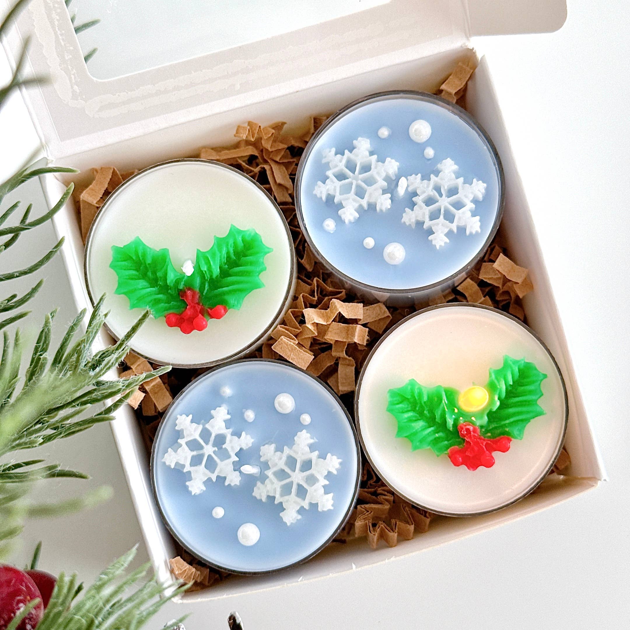 The Cutest Hits – Velas aromáticas por atacado – Conjunto de Velas de Natal, Pequeno Presente de Velas, Lembrança de Vela0