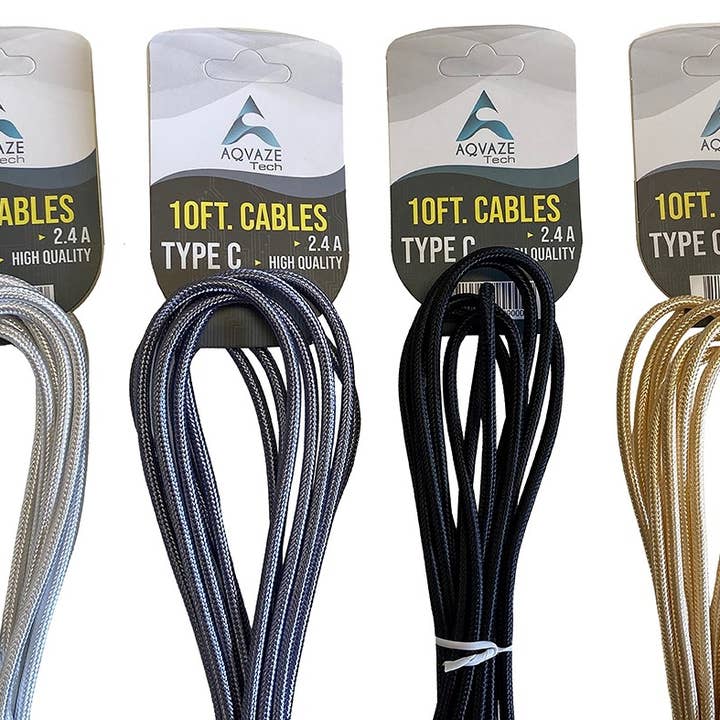 Tech Trendz - Wholesale Charging Cable - 12 pack - 10 FT Charging Cable1