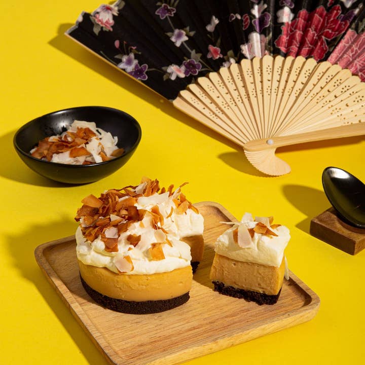Kitsby – wholesale DIY food kit – Coconut Kinako Custard Pie Kit - Kitsby x Cha Bay