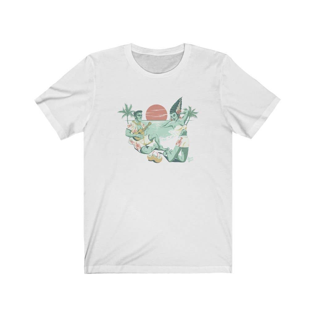 Sweet Siren Designs - Wholesale T-Shirt (Graphic) - Unisex - We're Alive! Horror Monsters Unisex Tee1