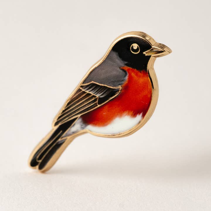Robin Bird Pin – Wildlife Conservation & Birdwatching Gift and other Purchase Wholesale tricia robinson art. Free Returns & Net 60 Terms on Faire trending on Faire.