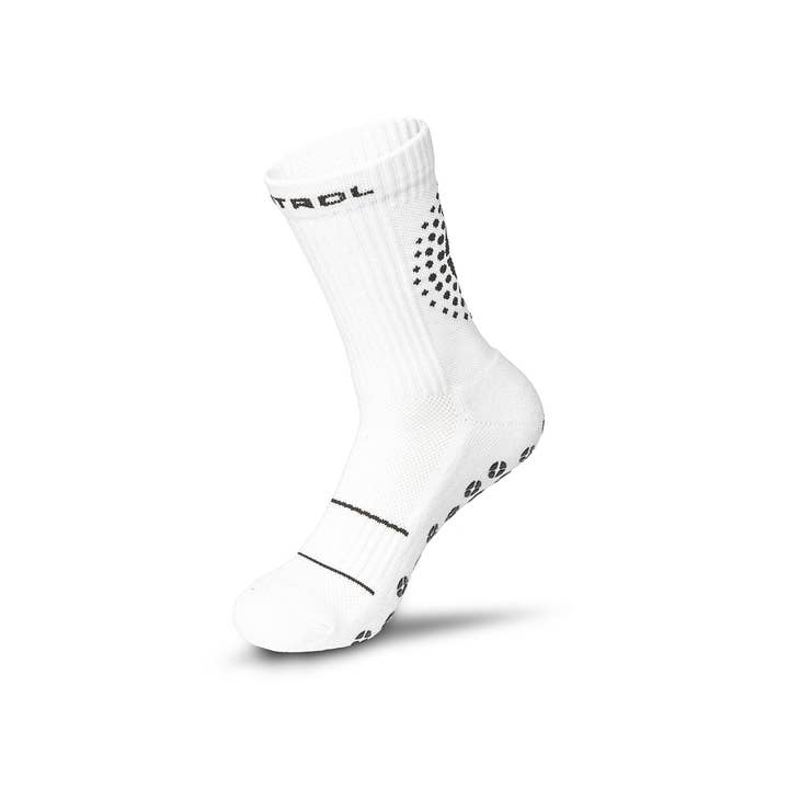 Control Sox - White - Athletic Sport Grip Socks - Anti-Slip for wholesale on Faire