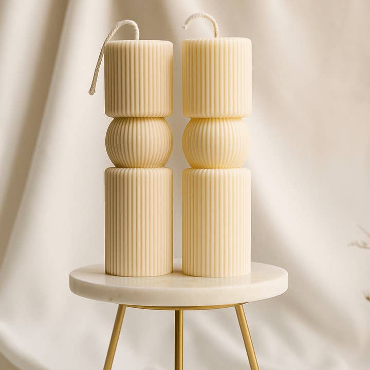 Bougies Artisanales Naturelles King's Pillar | Votive pour la vente par Votive