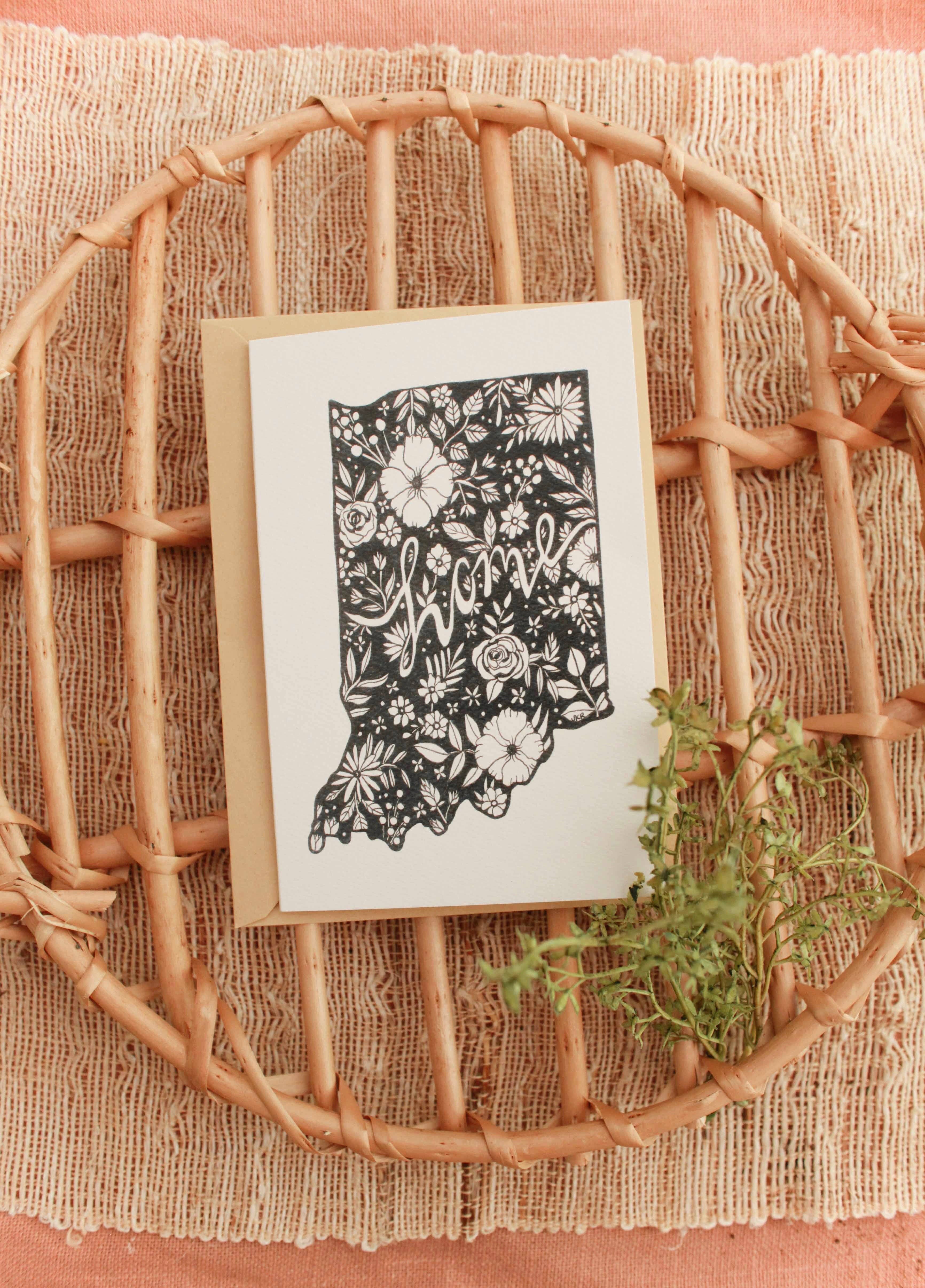 Roseberry & Co. - Wholesale Stationery/Notecard Set - The Indiana Pack3