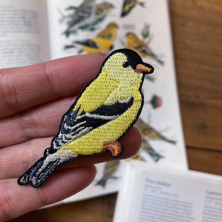 Bird Collective - Wholesale Patch - American Goldfinch Patch1