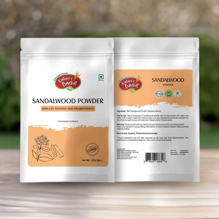 Nature's Basket Sandalwood (Santalum Album) Powder 227g for wholesale by Natures Basket
